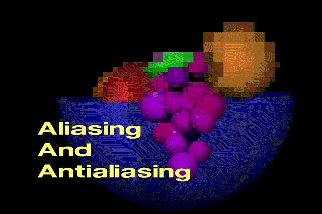 Aliasing and Antialiasing ITCS