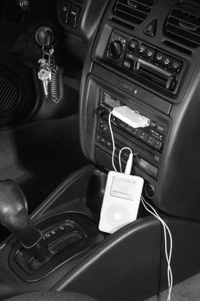 Installation is easy just connect the modulator to your ipod and turn it on. Some ipod accessories combine a wireless FM modulator, a power adapter, and a mount for your ipod.