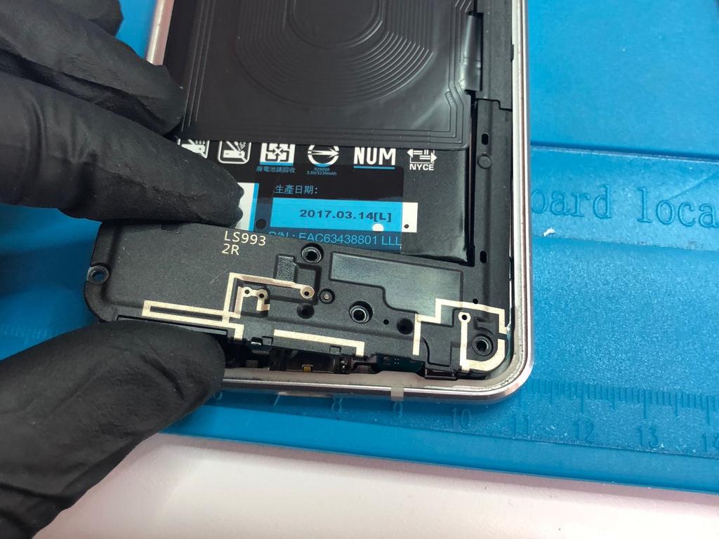 LG G6 Charge Port Replacement Step 17 Remove Loudspeaker