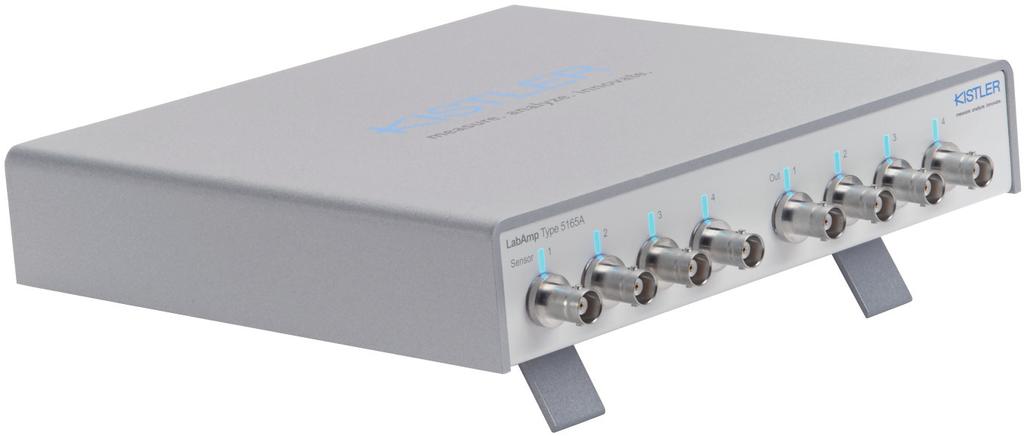 Electronics & Software Kistler LabAmp Charge Amplifier and Data Acquisition Unit for Dynamic Measurements This universal laboratory charge amplifier can be used wherever dynamic signals of mechanical