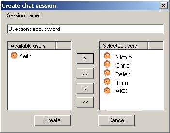 Chat with Your Students From Vision, you can conduct an online chat session with your students.