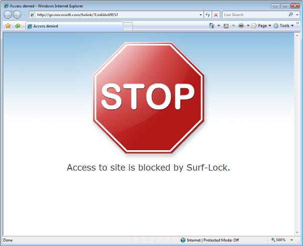 Surf-Lock2 85 Surf-Lock2 Surf-Lock2 controls student access to the Web.