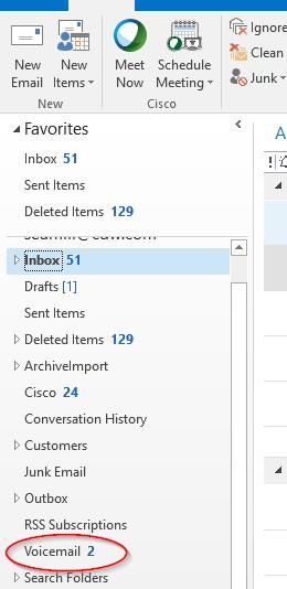 To move the message to an Outlook folder NOT under the Inbox, You will need to create a new Outlook folder that appears in the main folder list