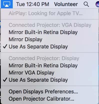 Go to Open Displays Preferences When you first go into Display Preferences you will only see the Built-In
