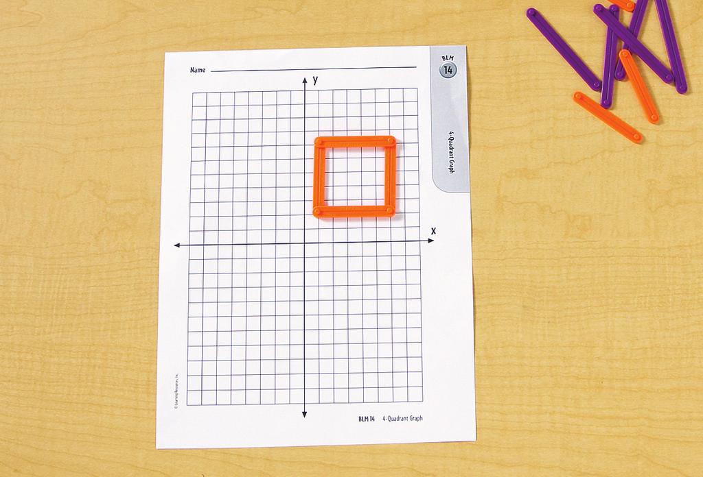 Try It! 30 minutes Groups of 4 Here is a problem about drawing and describing shapes in the coordinate plane. Introduce the problem. Then have students do the activity to solve the problem.