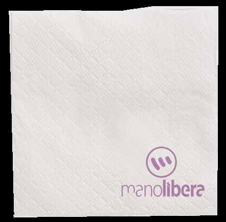 Line Paper Time 17x17 equal fold white single veil, neutral or personalised 1 or 2 colours The colours indicated are available in the following pure cellulose wadding napkin formats.