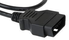 The mini USB connector is used to connect to a PC to allow you to update the tool with additional software.