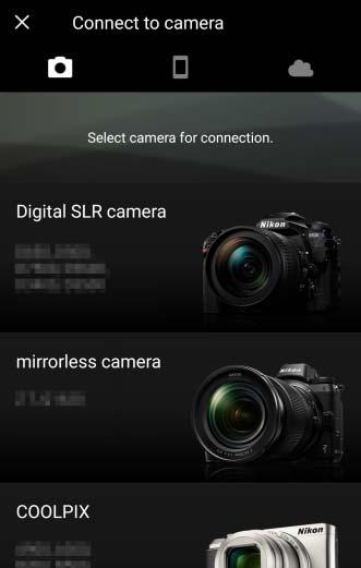 the camera and connection type.