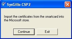 5.2) Installation of Qualified & Encipherment Certificate (for ST Incard users : Chips- Square shape) 1.