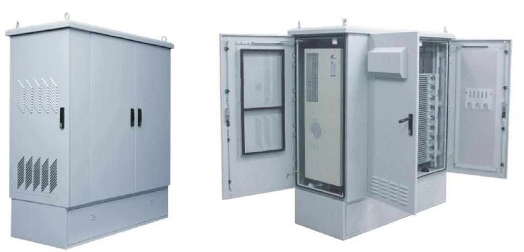 ODN Series Integrated Outdoor Cabinet ZDHG-1024C/CF type distribution cabinet is mainly used in integration access project, for installing DSLAM, ONU and other integrated devices.