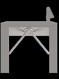 TAS12-EDM Series Motorized Admission Turnstile The TAS12-EDM models have a motorized drive system that provides superior safety and passage comfort for guests.