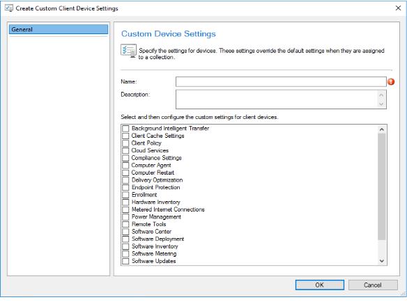 Client Settings Client Settings are all the settings available for the client that is installed on every managed endpoint.