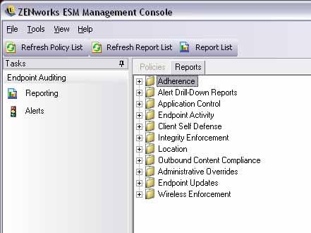 Reporting The Reporting Service provides Adherence and Status reports for the Enterprise. The available data is provided for directories and user groups within a directory.