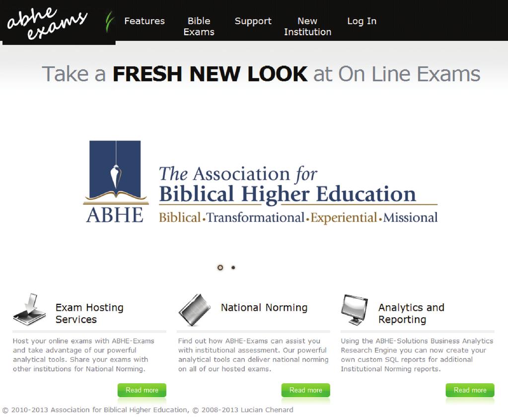 ABHE-Solutions On December 24th, 2012, with the release of the Exams 2.