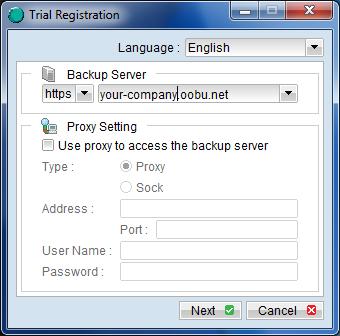 3.10 Free Trial Setting The [Enable Free Trial Registration] settings under the [Manage System] -> [Server Configuration] page defines various free trial settings available in BulkVault.