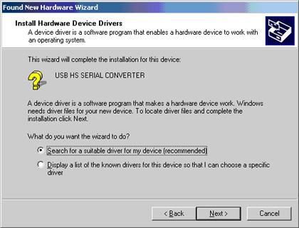 (Figure 9) 5) The 2 nd Found New Hardware window will pop up, prompting you to install the driver for USB Serial Port. DO NOT close this window!