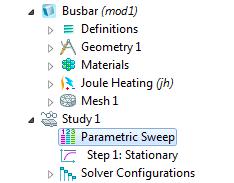 Parameter Sweeps Sweeping a Geometric Parameter Often it is interesting to generate multiple instances of a design to meet specific constraints.