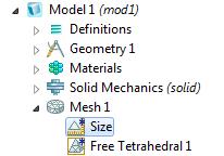 In the Mesh settings window, under Mesh settings, from the Sequence type list select User-controlled mesh.