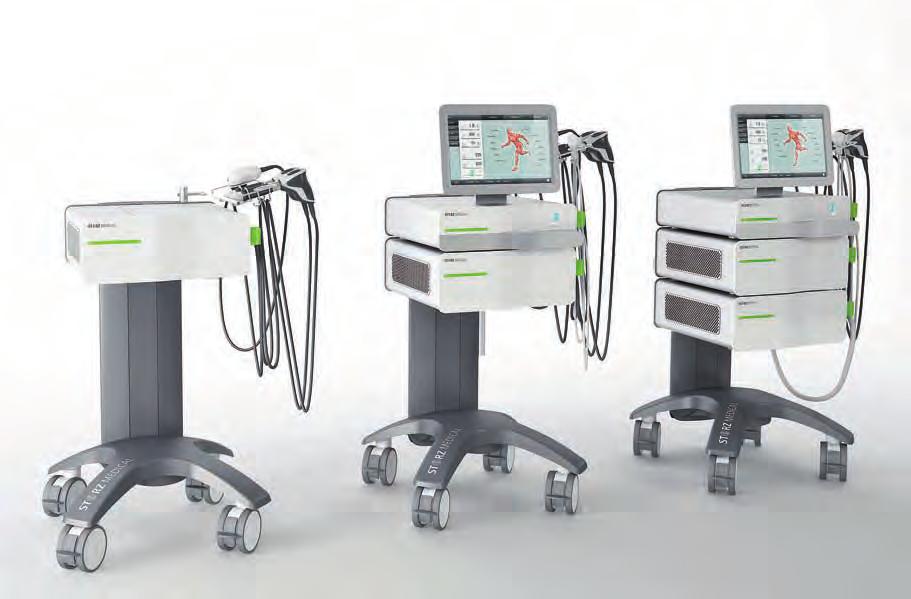 Systems for Urology from STORZ MEDICAL DUOLITH SD1»ultra«n Modular Shock Wave Therapy Focussed and radial shock waves with integrated ultrasound diagnosis in one system The DUOLITH SD1»ultra«Version