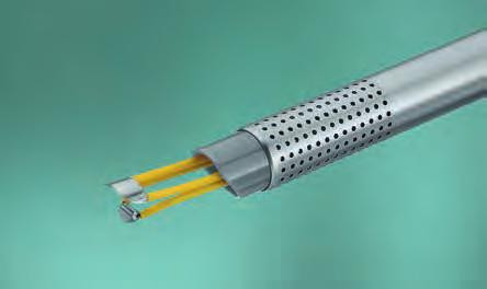 Special design of the active electrode enables extensive and fast vaporization Excellent
