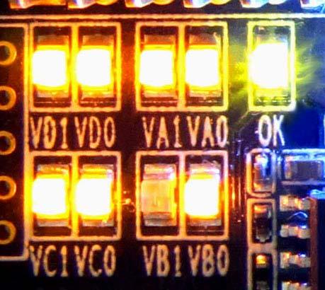 Group. VCCIO LED Vx1(1) Vx0(1) OK 3.3V Light ON Light ON Light ON 2.5V Light ON Light OFF Light ON 1.