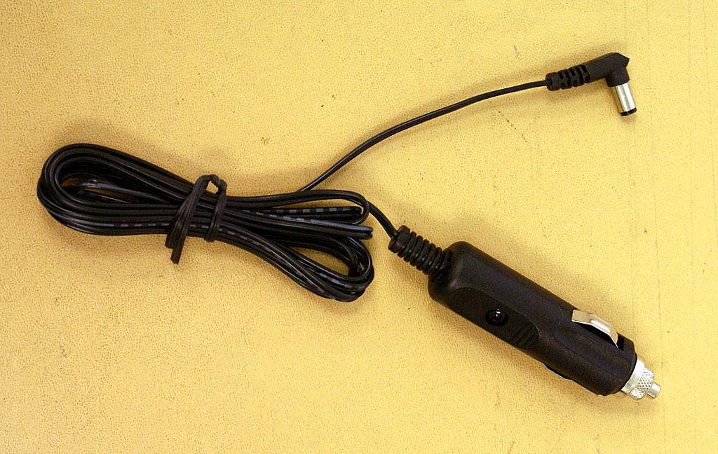 Vehicle Battery Power Supply Cable Use this cable to keep the meter on