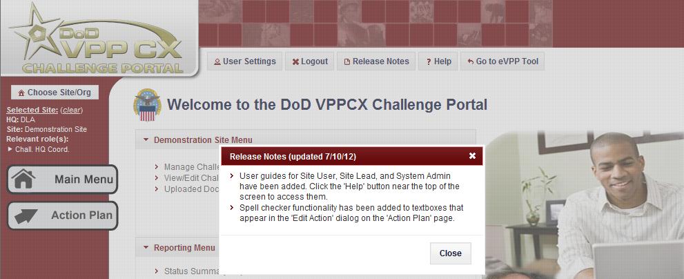 Note: Changing your password in the Challenge Portal will also change your password in the e-vpp tool, if you utilize that application as well. b.
