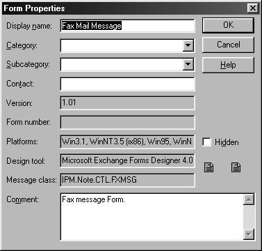 Setting Up Microsoft Exchange for Unified Messaging From Existing Exchange Workstation: Install Forms Software 12. Click on one of the message forms. The, click Open.