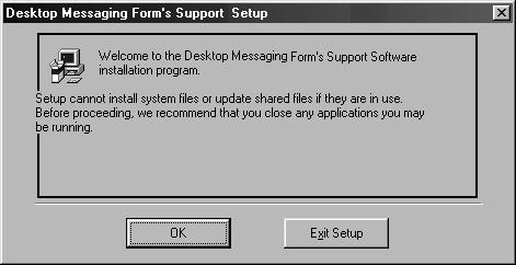 Setting Up the Client Workstation Install Forms Software on Client Workstation Install Forms Software on Client Workstation Install Forms Software on Client Workstation The Forms software version 1.