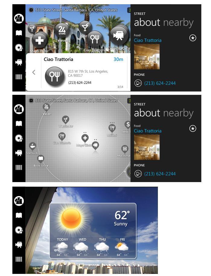 ScanSearch for Windows Phone 7 The world s first mobile AR application which