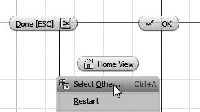 The associated length measurement of the selected geometry is displayed in the Length dialog box as