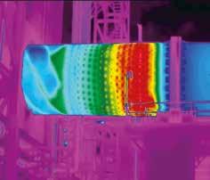 Kilns and furnaces and more Some FLIR thermal cameras can measure up to 2000 C, helping you