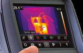 do frequent thermal imaging inspections of high energy or high temperature equipment at a