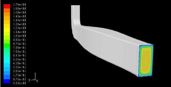 Example - Morpher with Shape Optimizer Baseline Design Optimized Design Application: L-shaped duct