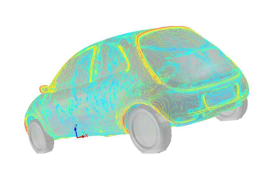 map of the drag  2010 ANSYS, Inc.