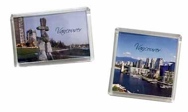 604-872-3231 1-888-872-3231 www.printedpromoproducts.ca 9 Acrylic Magnets - 1/8" thick Contact us for pricing on larger quantities. For indoor use.