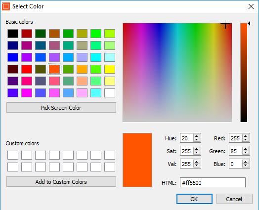Then do it again and select Color >