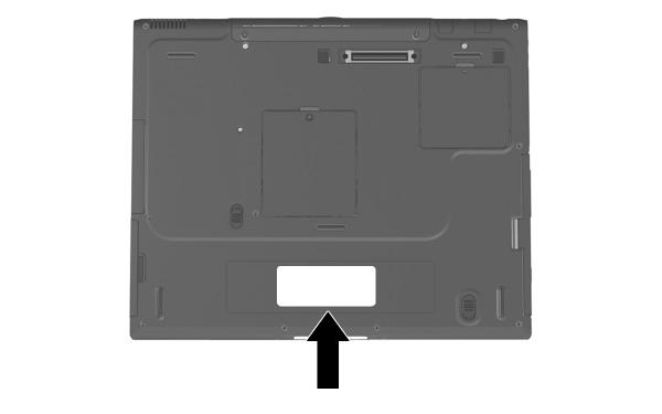 Removal and Replacement Procedures 5.1 Serial Number Report the notebook serial number to Compaq when requesting information or ordering spare parts.