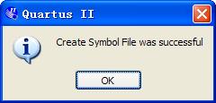 Select File > Create/Update > Create Symbol Files for Current File to convert the simple_counter.v file to a Symbol File (.sym).