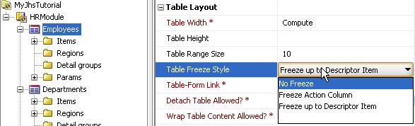Compute: JHeadstart computes a default table width in pixels by looping over the items displayed in the table, and checking the item Column Width property, and if not set, the maximum length of the