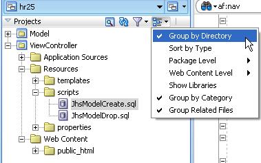 .2.1. Creating the Database Tables You need to create the above table structure in your own application database schema. You can do this by running the script JhsModelCreate.
