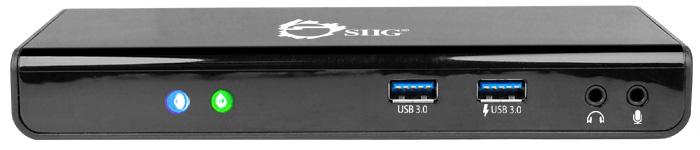 Package contents USB 3.0 Universal Dual Video Docking Station Power adapter (output: 5V, 4A) with international power tips USB 3.