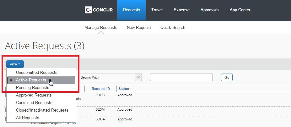 Step 5 MANAGING REQUESTS CLOSE/INACTIVATE REQUESTS: If your Request is NO LONGER NEEDED or has been FULLY SATISFIED (appended