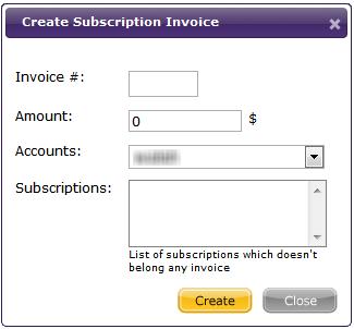 INVOICES The Invoices page allows you to manage payments for your network. The page is separated into Subscription Invoices and Traffic Invoices, allowing you to keep track of each type of payment.