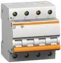 For electrocution protection: Domae residual current circuit-breakers For short-circuit and overload protection: Domae