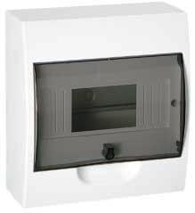 5 kg) c Class of protection against indirect contacts: class 2 c Capacity: 4, 6, 8, 12, 18, 24 or 36 Domae surface-mounted enclosure c Back: v Easy to position: