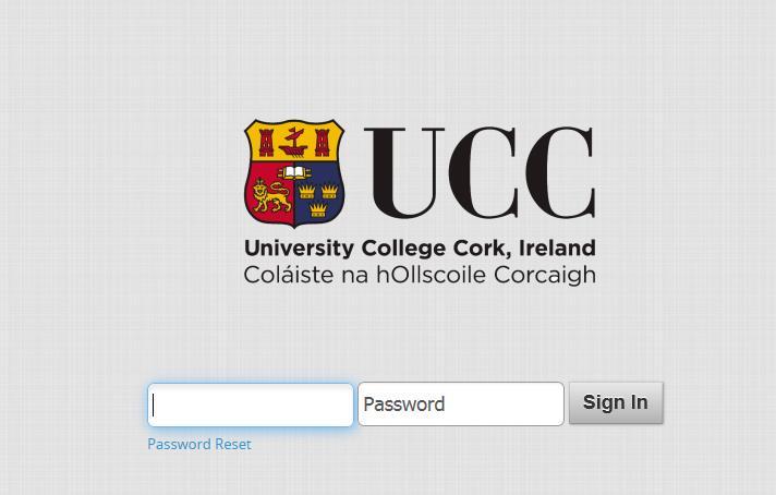 This brings you to the main UCC Employee Self Service (ESS) webpage 3.