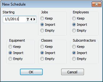 Scheduling 2.2.3 93 Working With Multiple Schedules The daily schedule board is saved by default in a file called default.ceb.