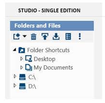 Specifying the Web Browser to Use for SAS Studio 19 File Navigation in SAS Studio Single-User Edition Because the SAS Studio Single-User edition is installed directly on your local computer, you can