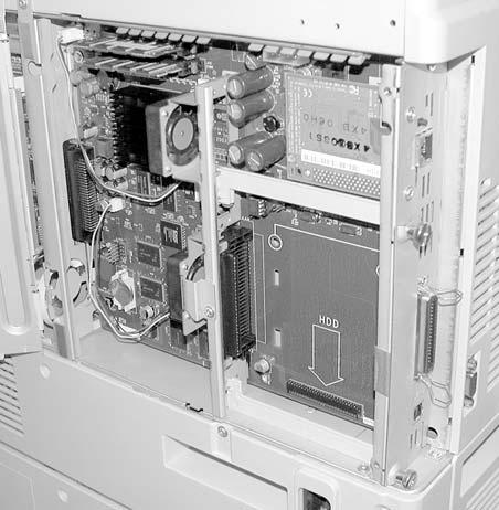 Install the Hard Disk Drive (HDD) 1.
